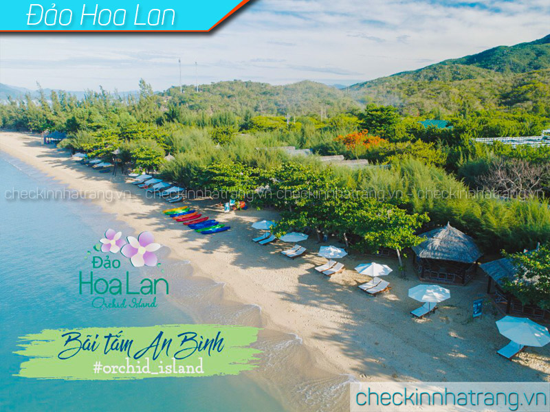 Bãi tắm An Bình đảo Hoa Lan Nha Trang